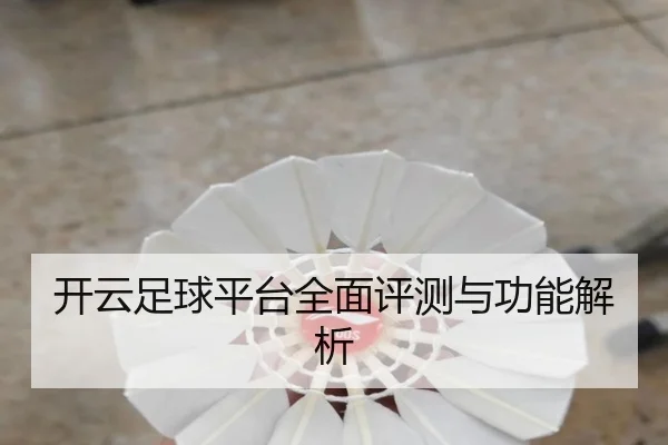 开云足球平台全面评测与功能解析